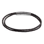 Bracelet Calvino Acier Blanc - Bracelets cuir Homme | Marc Orian