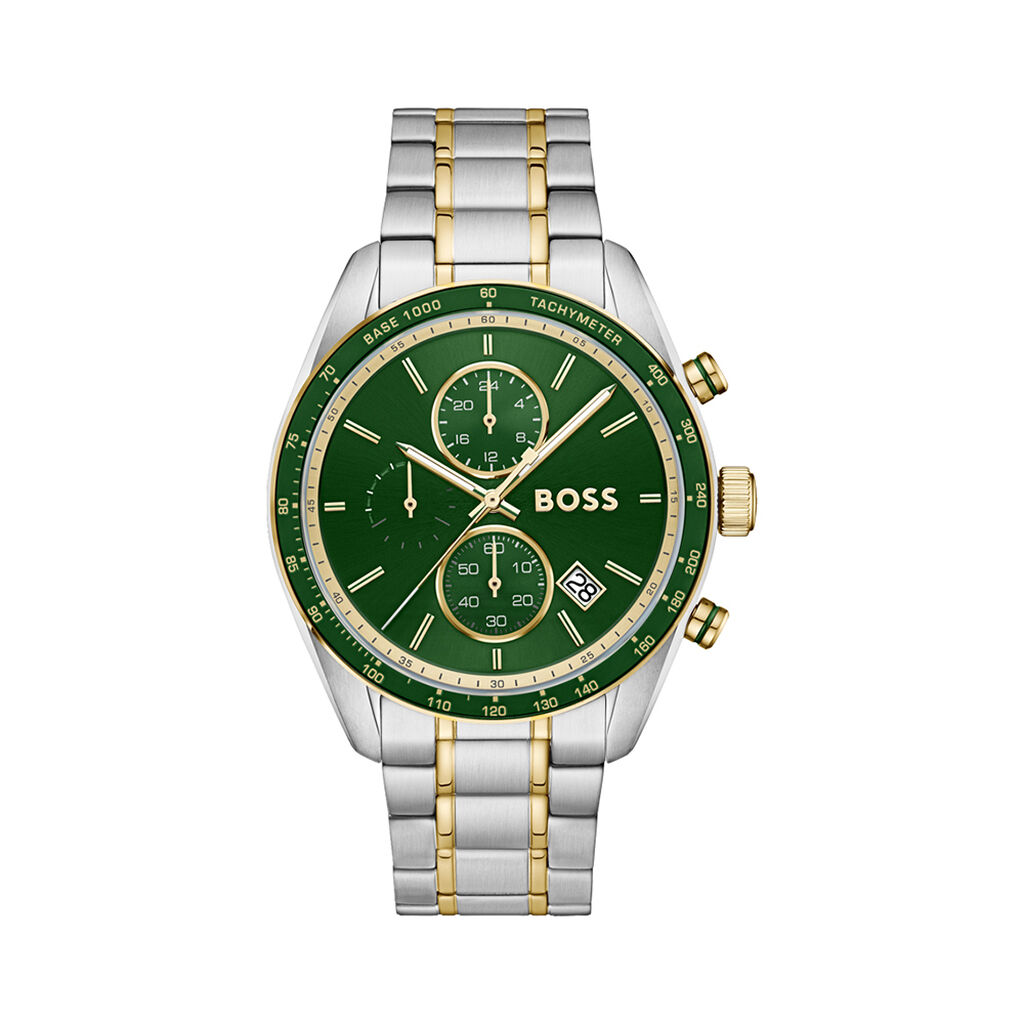 Montre Hugo Boss Grand Prix Vitesse Vert - Montres &eacute;tanches Homme | Marc Orian