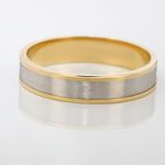 Alliance Darko Or Bicolore - Alliances duo Femme | Marc Orian