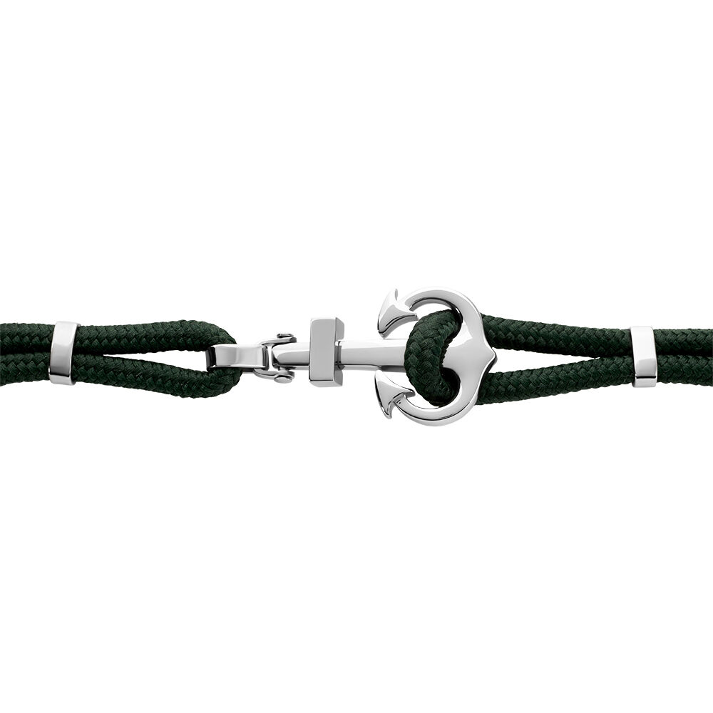 Bracelet Analya Acier Blanc - Bracelets cordons Homme | Marc Orian