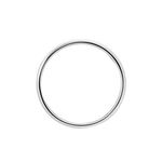 Alliance Alexyne Argent Blanc - Alliances duo Famille | Marc Orian