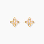 Boucles D'oreilles Puces Vaiana Plaqu&eacute; Or Jaune Oxyde De Zirconium - Puces Femme | Marc Orian