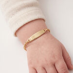 Bracelet Identit&eacute; Marcel Maille Jaseron Or Jaune - Gourmettes Enfant | Marc Orian