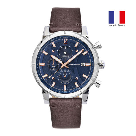 Montre Pierre Lannier Criterium Bleu - Montres Homme | Marc Orian