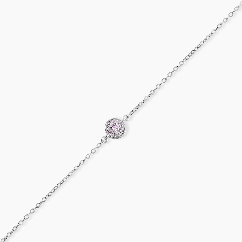 Bracelet Auxana Argent Blanc Oxyde De Zirconium - Bracelets chaînes Femme | Marc Orian
