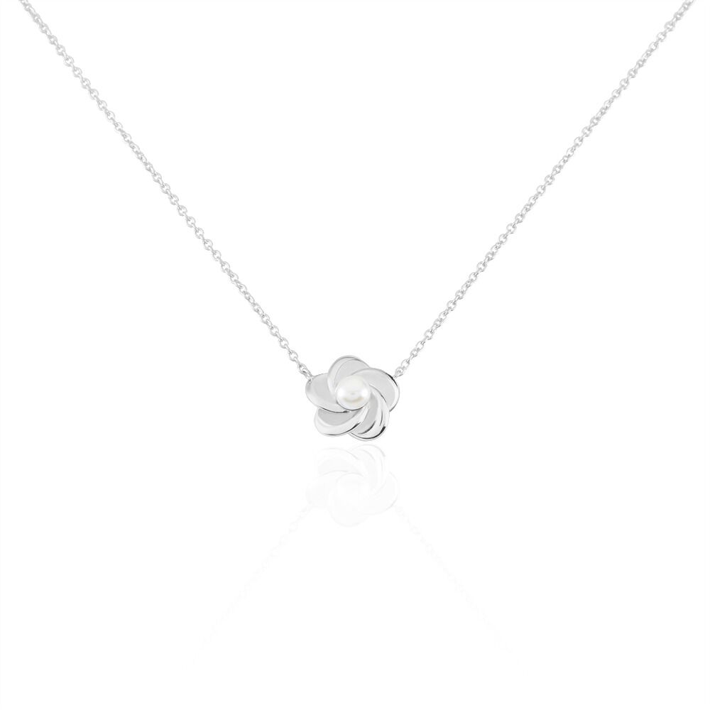 Collier Kanani Argent Blanc Perle De Culture - Colliers avec pierres Femme | Marc Orian