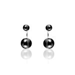 Bijoux D'oreilles Alyson Argent Blanc C&eacute;ramique - Piercings d'oreilles Femme | Marc Orian