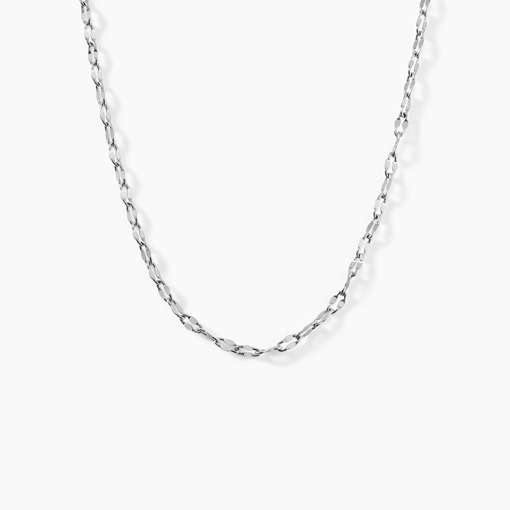 Collier Mauricette Acier Blanc - Colliers fantaisie Femme | Marc Orian