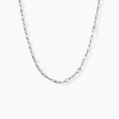 Collier Mauricette Acier Blanc - Colliers fantaisie Femme | Marc Orian