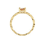 Bague Kurt Plaqu&eacute; Or Jaune Oxyde De Zirconium - Bijoux fantaisie Femme | Marc Orian