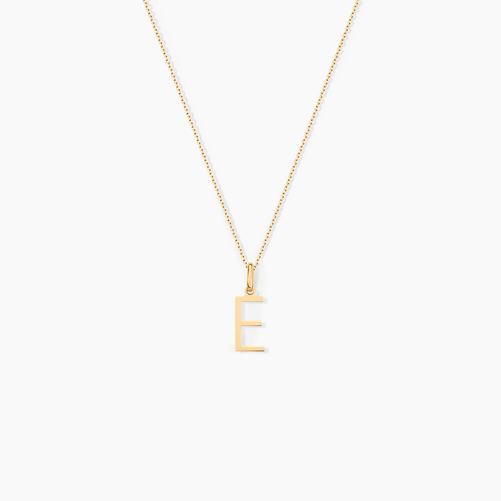 Pendentif Ionia Lettre Or Jaune - Pendentifs Famille | Marc Orian