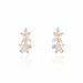 Boucles D'oreilles Puces Oralie Argent Rose Oxyde De Zirconium - Puces Femme | Marc Orian