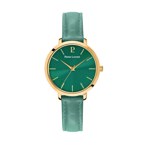 Montre Pierre Lannier Chouquette Vert - Montres classiques Femme | Marc Orian