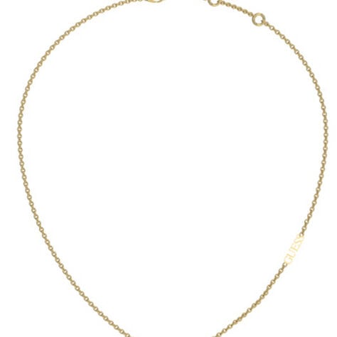 Collier Guess Life In 4G Acier Jaune Oxyde De Zirconium - Colliers avec pierres Femme | Marc Orian