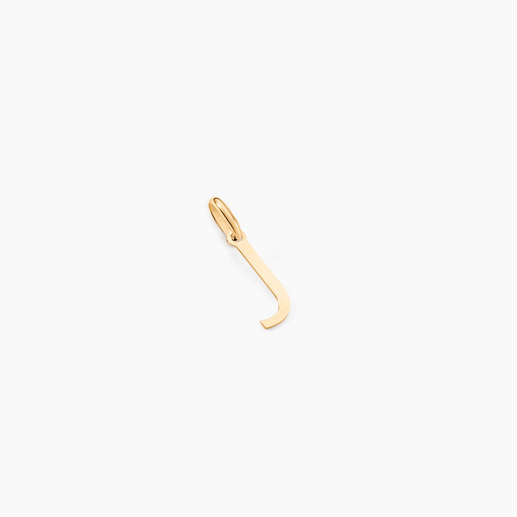 Pendentif Ionia Lettre Or Jaune - Pendentifs Famille | Marc Orian