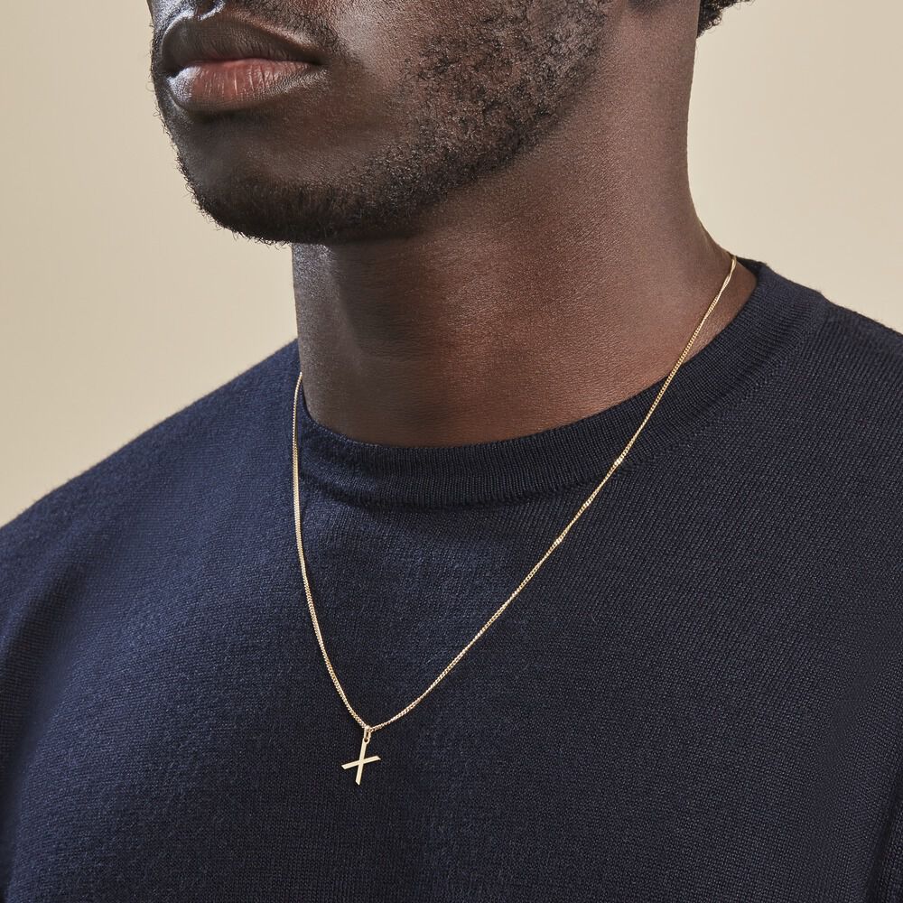 Pendentif Ionia Lettre Or Jaune - Pendentifs Famille | Marc Orian