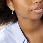 Boucles D'oreilles Pendantes Baroque Or Jaune Perle De Culture - Boucles d'oreilles mariage Femme | Marc Orian