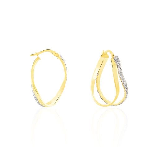 Cr&eacute;oles Ianis Or Bicolore - Cr&eacute;oles Femme | Marc Orian