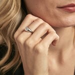 Chevali&egrave;re Chesley Argent Blanc Oxyde De Zirconium - Bijoux fantaisie Femme | Marc Orian