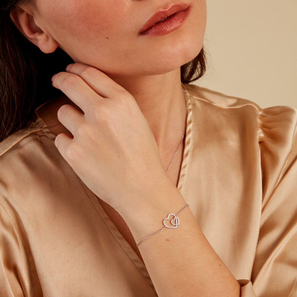 Bracelet Ticia Or Jaune Oxyde De Zirconium - Fête des mères Femme | Marc Orian