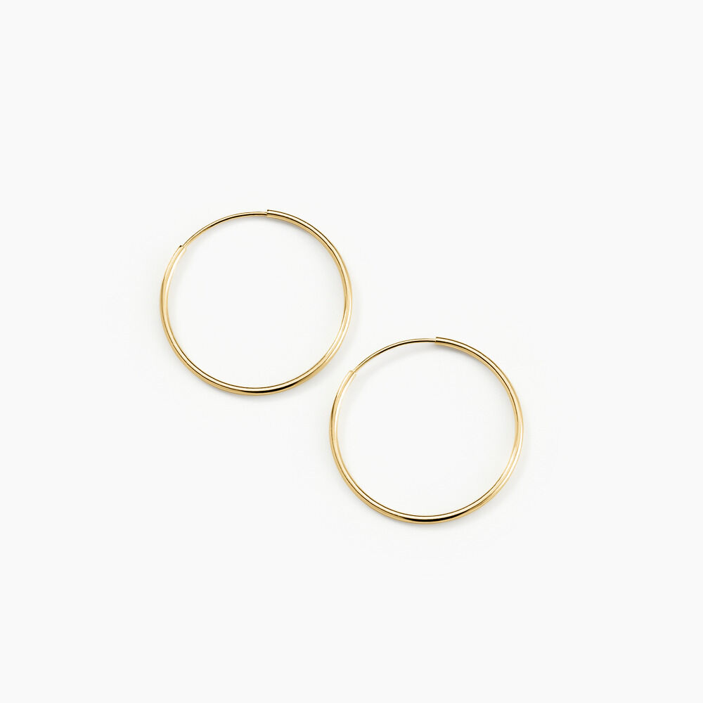 Créoles Muses Or Jaune - Créoles Femme | Marc Orian