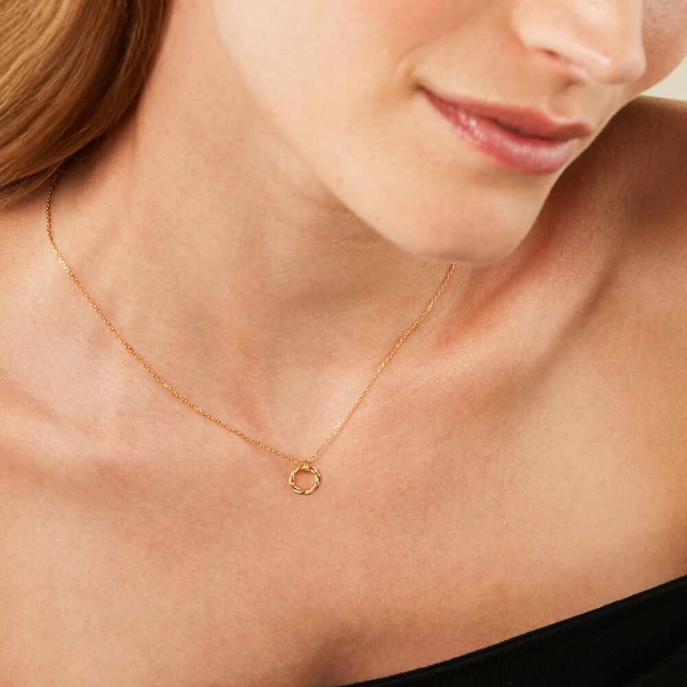 Collier Lou Plaqué Or Jaune - Colliers fantaisie Femme | Marc Orian