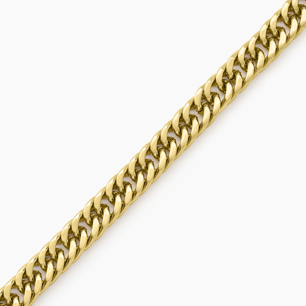 Bracelet Riva Acier Jaune - Bracelets mailles Femme | Marc Orian