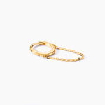 Bijou D'oreille Unitaire Or Jaune Brittani - Piercings d'oreilles Femme | Marc Orian