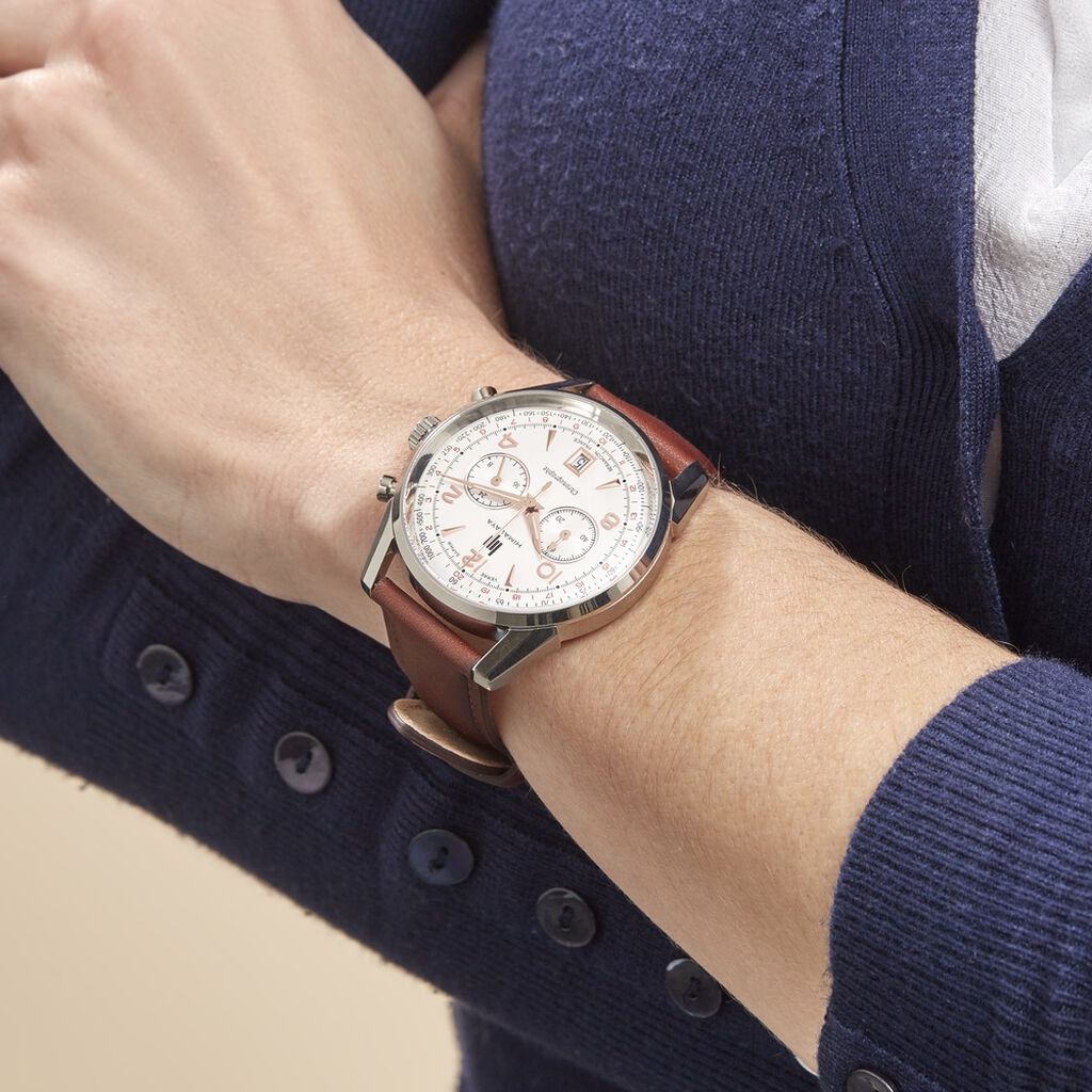 Montre Lip Himalaya Argenté - Montres classiques Homme | Marc Orian