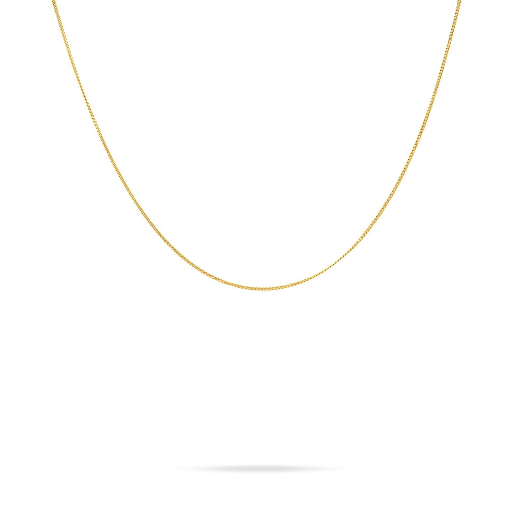 Cha&icirc;ne Iris Maille Gourmette Or Jaune - Chaines Femme | Marc Orian