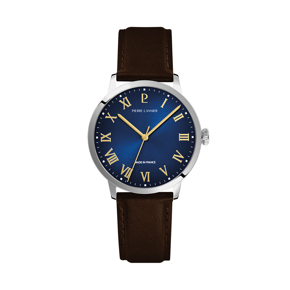 Montre Pierre Lannier Lannier Interval Bleu - Montres &eacute;tanches Homme | Marc Orian