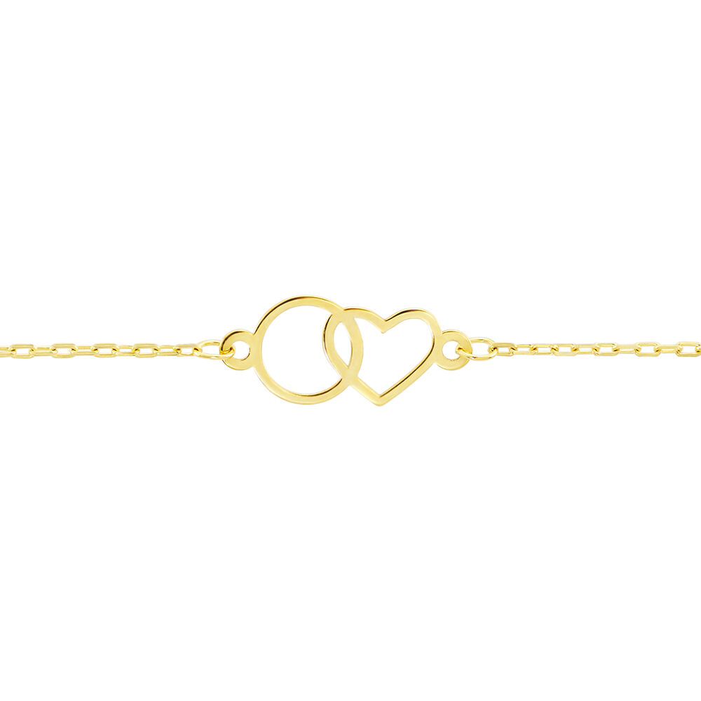 Bracelet Or Jaune Genêt - Bracelets Anneaux Entrelaces Femme | Marc Orian