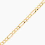 Bracelet Or Jaune Maille Altern&eacute;e 1/3 - Bracelets mailles Femme | Marc Orian