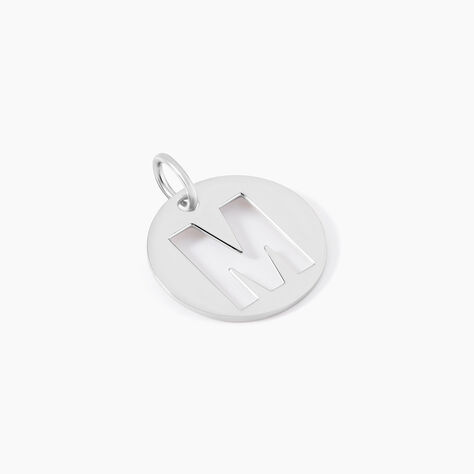 Pendentif Elio M Argent Blanc - Bijoux fantaisie Famille | Marc Orian