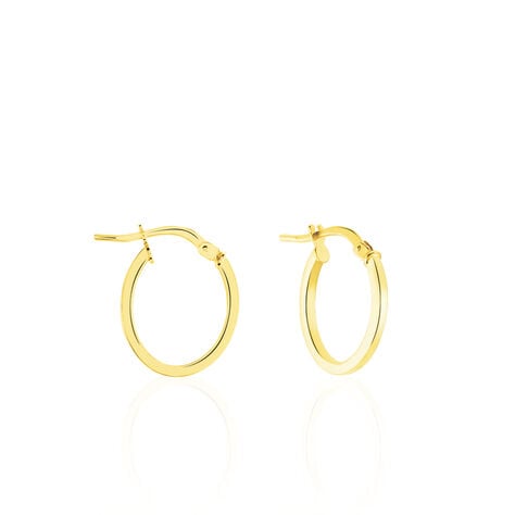 Cr&eacute;oles Telya Or Jaune - Cr&eacute;oles Femme | Marc Orian