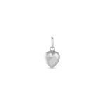 Pendentif Eudocie Coeur Lisse Or Blanc - Pendentifs Famille | Marc Orian