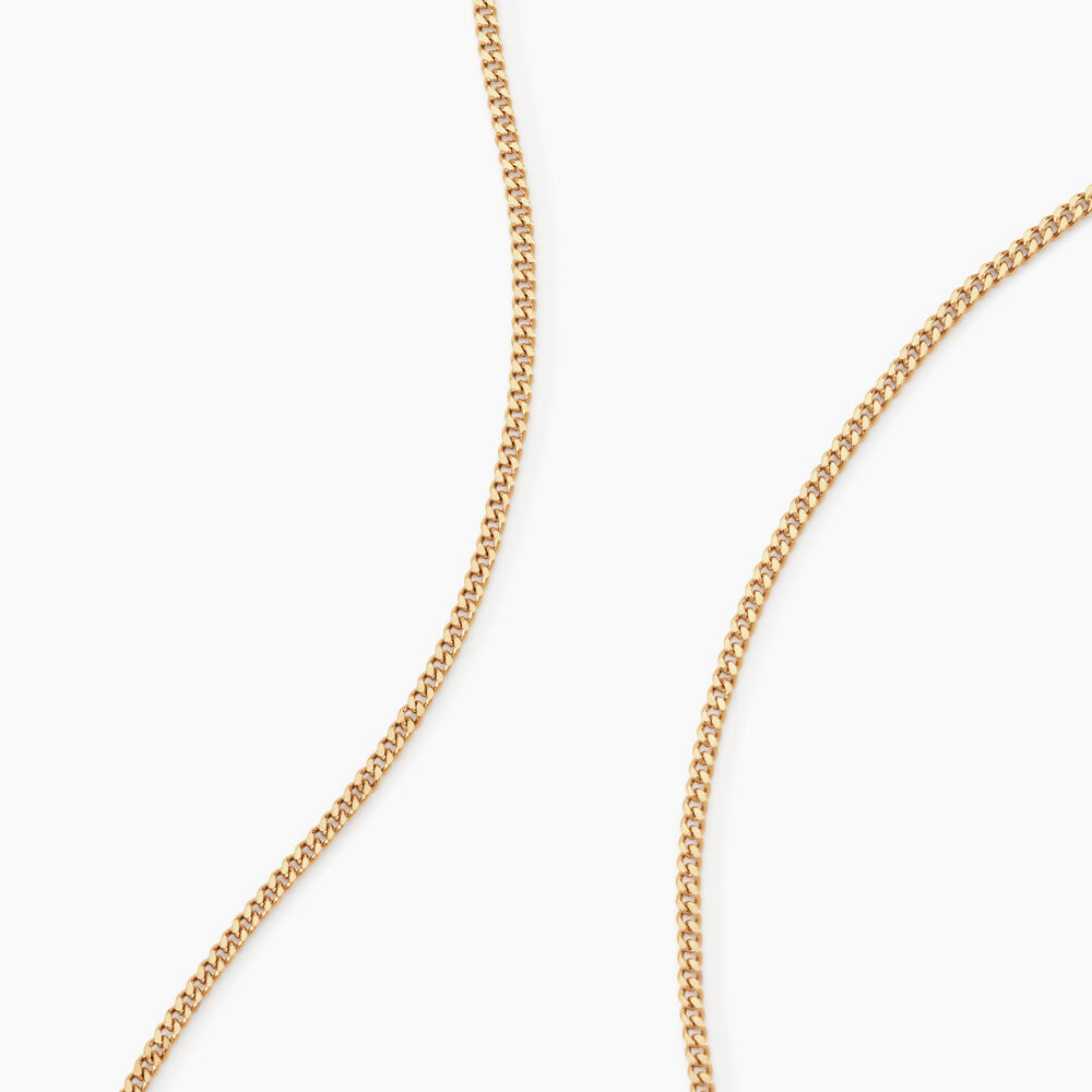 Cha&icirc;ne Clement Plaqu&eacute; Or Jaune - Colliers fantaisie Femme | Marc Orian