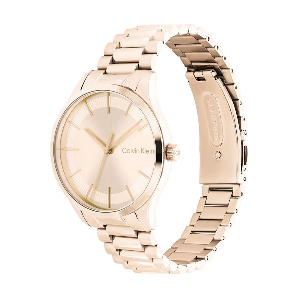 Montre Calvin Klein Iconic Bracelet Rose - Montres classiques Femme | Marc Orian