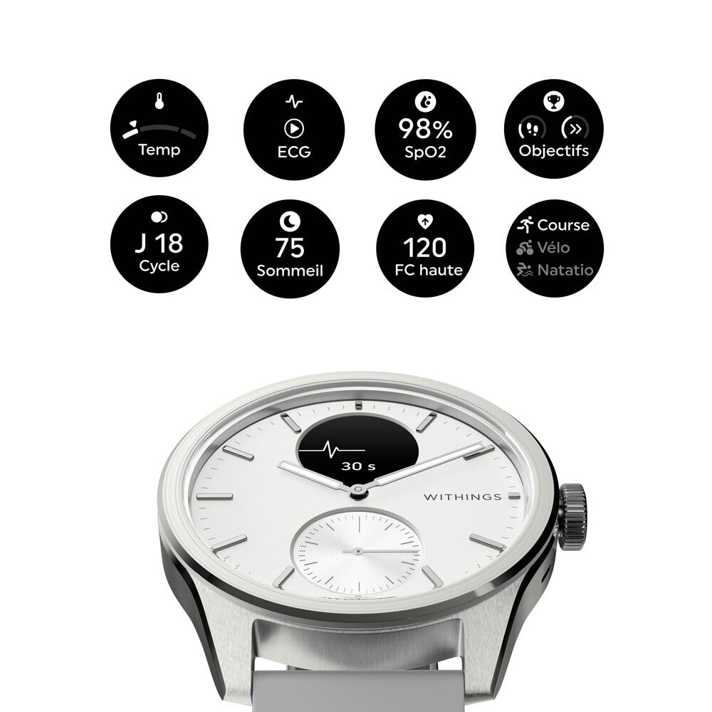 Montre Connectée Withings Scanwatch 2 - Montres connectées Famille | Marc Orian