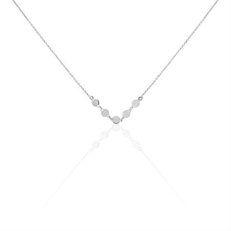 Collier Poenui Argent Blanc - Colliers fantaisie Femme | Marc Orian