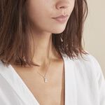 Collier Astra Argent Blanc Oxyde De Zirconium - Colliers avec pierres Femme | Marc Orian