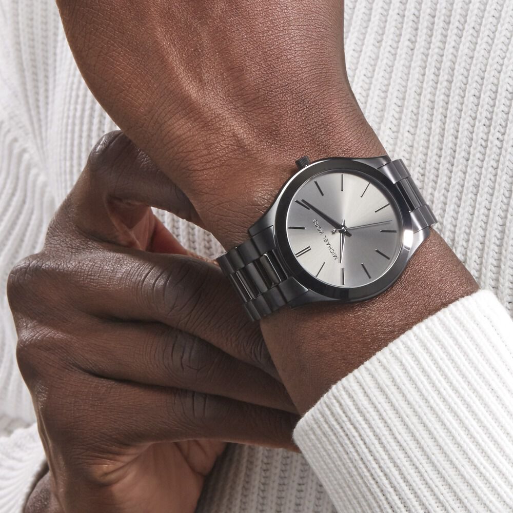 Montre Michael Kors Slim Runway Noir - Montres étanches Homme | Marc Orian