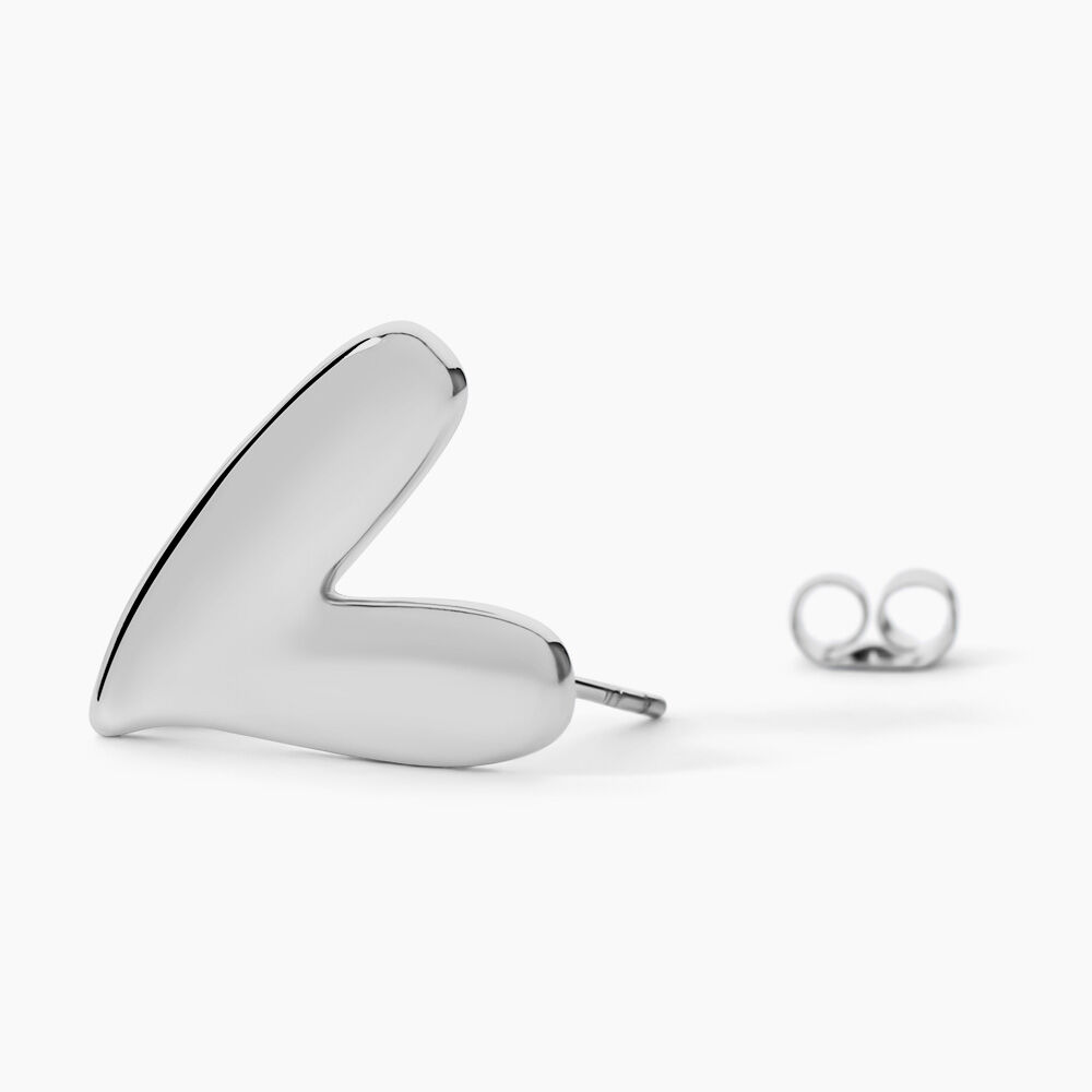 Bijoux D'Oreilles Naemia Acier Blanc - Piercings d'oreilles Femme | Marc Orian