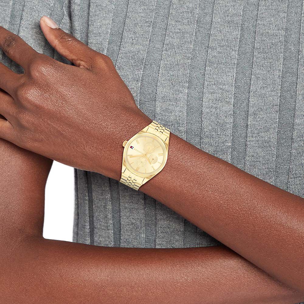 Montre Tommy Hilfiger Monica Doré - Montres classiques Femme | Marc Orian