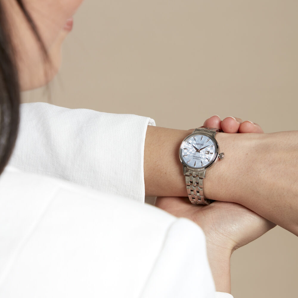 Montre Seiko Presage Bleu Sky - Montres automatiques Femme | Marc Orian