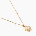 Collier Djanaelle Plaqu&eacute; Or Jaune Oxyde De Zirconium - Colliers avec pierres Femme | Marc Orian