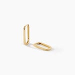 Cr&eacute;oles Coleman Argent Dor&eacute; A L'Or 750/1000 - Cr&eacute;oles Femme | Marc Orian