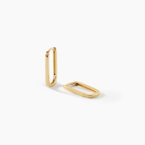 Cr&eacute;oles Coleman Argent Dor&eacute; A L'Or 750/1000 - Cr&eacute;oles Femme | Marc Orian