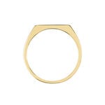 Chevali&egrave;re Plaqu&eacute; Or Jaune Barth Email Noir - Bijoux fantaisie Homme | Marc Orian