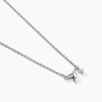 Collier Myrna Argent Blanc Oxyde De Zirconium - Colliers avec pierres Femme | Marc Orian